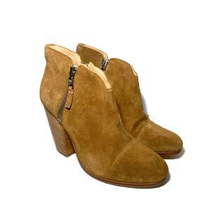 Rag & Bone Suede Margot Boot - Tan 38/8